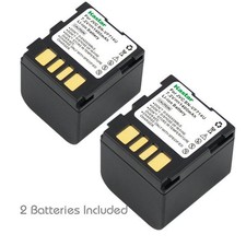 2x Kastar Battery for JVC BN-VF714 VF714U GR-D390 GR-D393 GR-D645 GR-X5 GZ-MG70