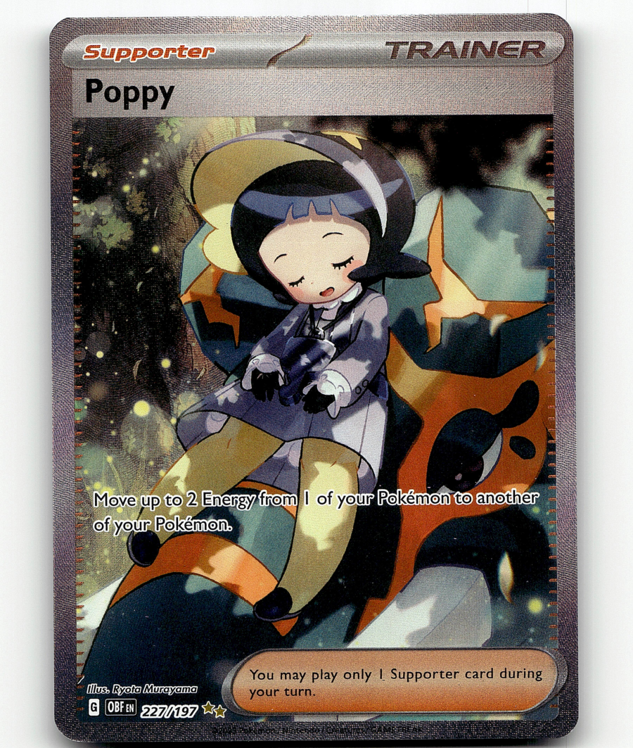 Pokemon - Poppy - 227/197 - Obsidian Flames | eBay