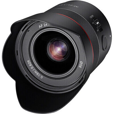 Samyang 24mm F1.8 Auto Focus Compact Full Frame Wide Angle Lens for Sony E  Mount 84438767223 | eBay