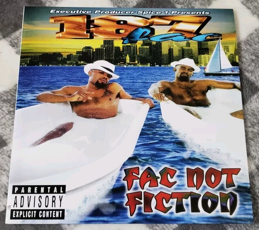 【OG盤】187 fac Fac Not Fiction 187 FAC FAC NOT FICTION 2LP ORANGE BLUE VINYL RECORD BAY