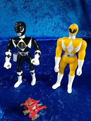 Loto De Figurines Power Rangers Originales Bandai 1993 - Vintage + Bootleg - Collection