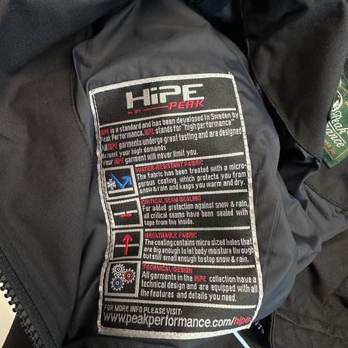 Peak Performance Sportjacke Damen Größe S schwarz Kapuze durchgehender Reißverschluss Übergangszeiten - Bild 12 von 14