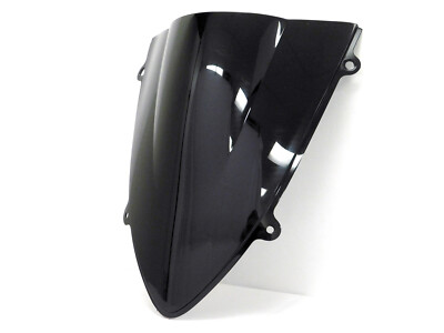 ABS Black Double Bubble Windscreen Windshield for 2008-2012 Kawasaki Ninja 250R