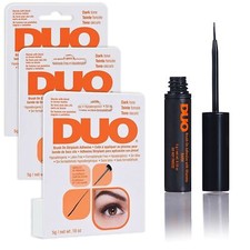 BL Duo Brush-On Striplash Adhesive Dark Tone 0.18oz 20508 PK OF 3