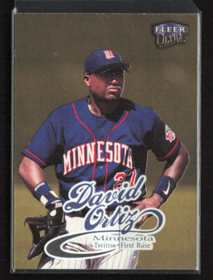 1999 Ultra Gold Medallion #24G David Ortiz Minnesota Twins Near Mint or Better