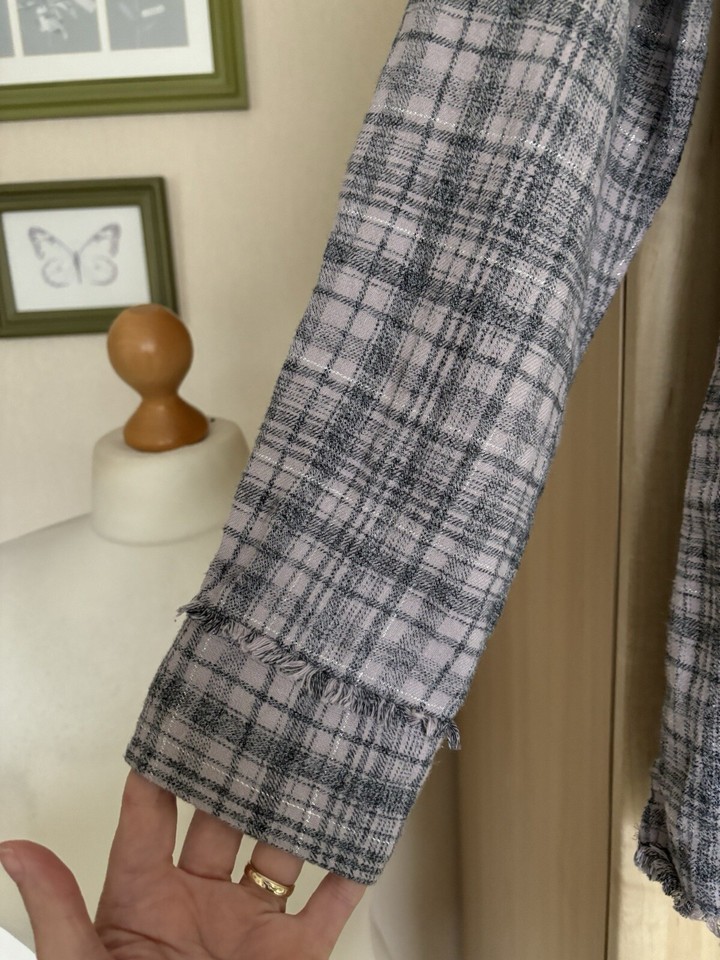 Ladies Next Checked Shirt Size 18 eBay