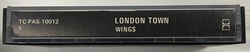Wings London Town Music Cassette Tape TC-PAS-10012 Capitol 1978 Original - Picture 3 of 24