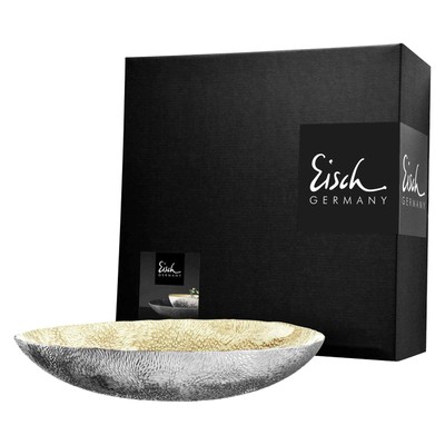 Eisch Sen Silver Schale ø 30 cm Silber im Geschenkkarton
