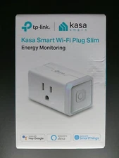 Smart Wi-Fi Mini Plug With Energy Monitoring - White (249185) TP-Link Kasa