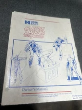 Data East CAPTAIN AMERICA AND THE AVENGERS Arcade Video Game Manual - good used