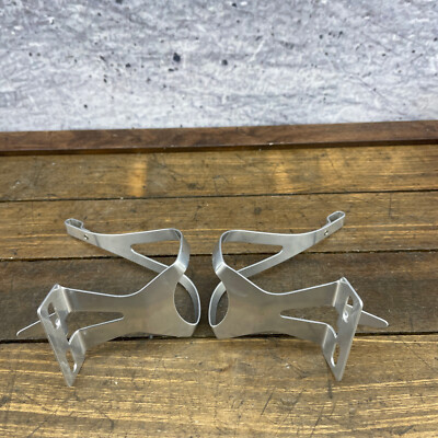Clips D'Orteils Campagnolo Super Record NOS - Taille Médium (Medi) - Alliage Italie