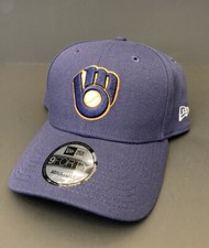 Brand New MLB New Era 9Forty Men  s Adjustable Cap/Hat - Milwaukee Brewers