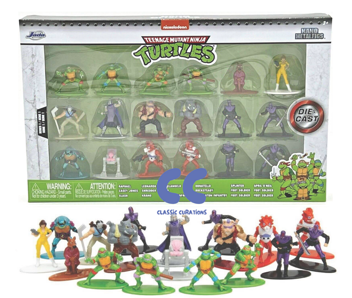 Jada Nano MetalFigs Teenage Mutant Ninja Turtles New Series 1 and