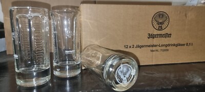 Jägermeister, Jack Daniels, Asbach, Smirnoff, Gin, Malibu, Afri Cola Gläser