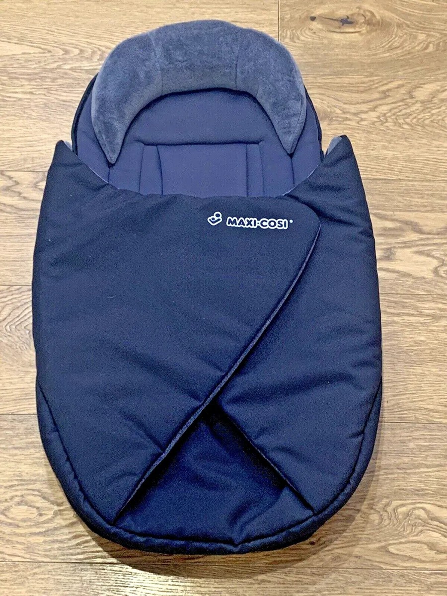 MAXI COSI CAR SEAT COCOON FOOTMUFF NEWBORN HEAD SUPPORT EX COND