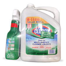 Clorox Clean-Up All Purpose Cleaner w/ Bleach, 32 fl oz Spray 180 fl oz Refill
