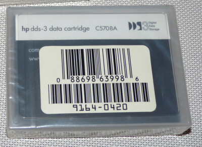 HP C5708A 24GB DDS-3 Data Tape Cartridges DDS3 New Sealed | eBay