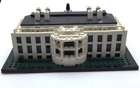 LEGO THE WHITE HOUSE Architecture SET 21006 2010 VERSION POSSIBLY INCOMPLETE
