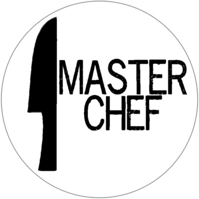 Master Chef - Kitchen Cook - 3 Inch Circle Sticker 3'' x 3''