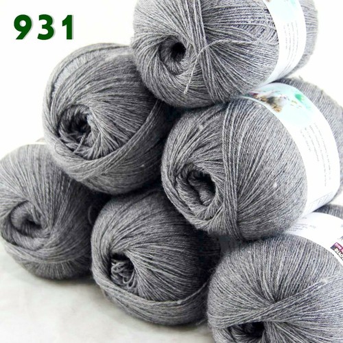 Sale New 6Skeinsx50g Soft Acrylic Wool Cashmere Hand Knit Shawl Crochet Yarn - Picture 62 of 89