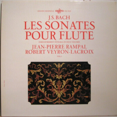 Johann Sebastian Bach / Jean-Pierre Rampal / Robert Veyron-Lacroix - Les Sona...
