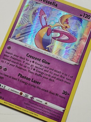 HOLO Cresselia 064/198 - NM - RARE Chilling Reign Pokemon Card Tika Matsuno  Art | eBay
