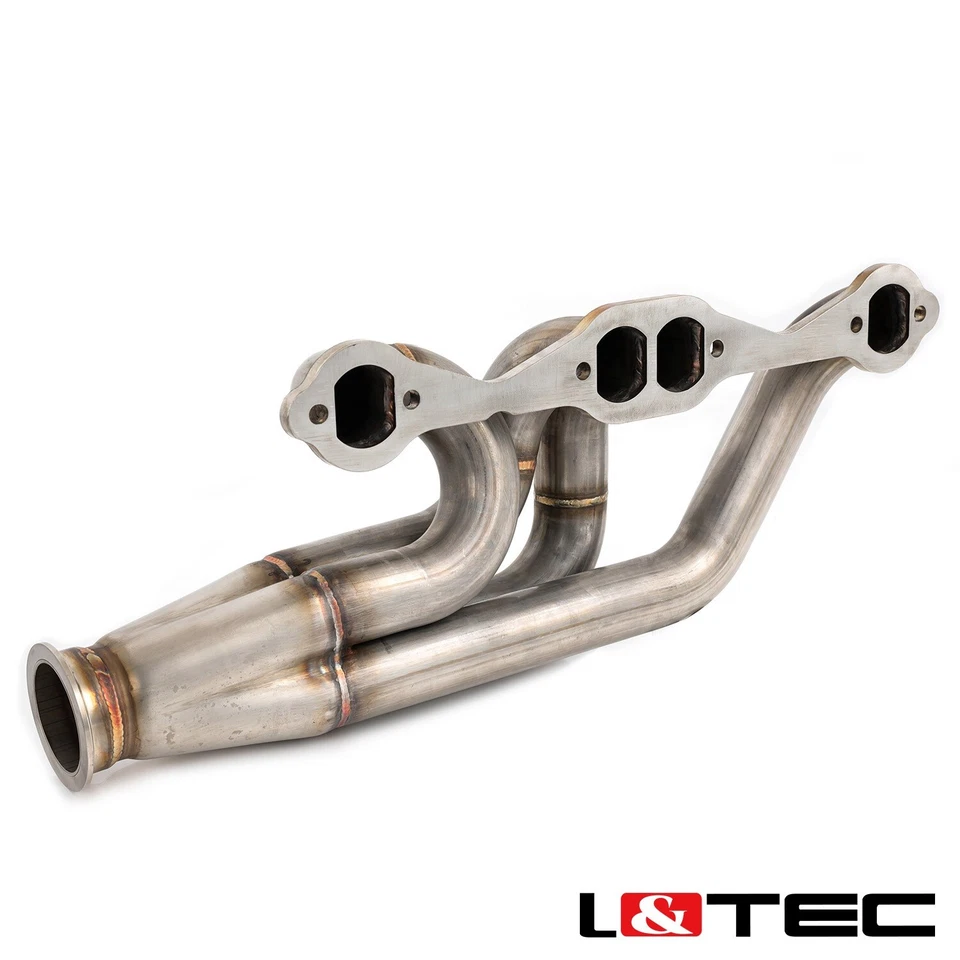 Cabezales turbo L&TEC para Chevy Chevelle Malibu El Camino carrocería A SBC bloque pequeño Foto 4 de 4