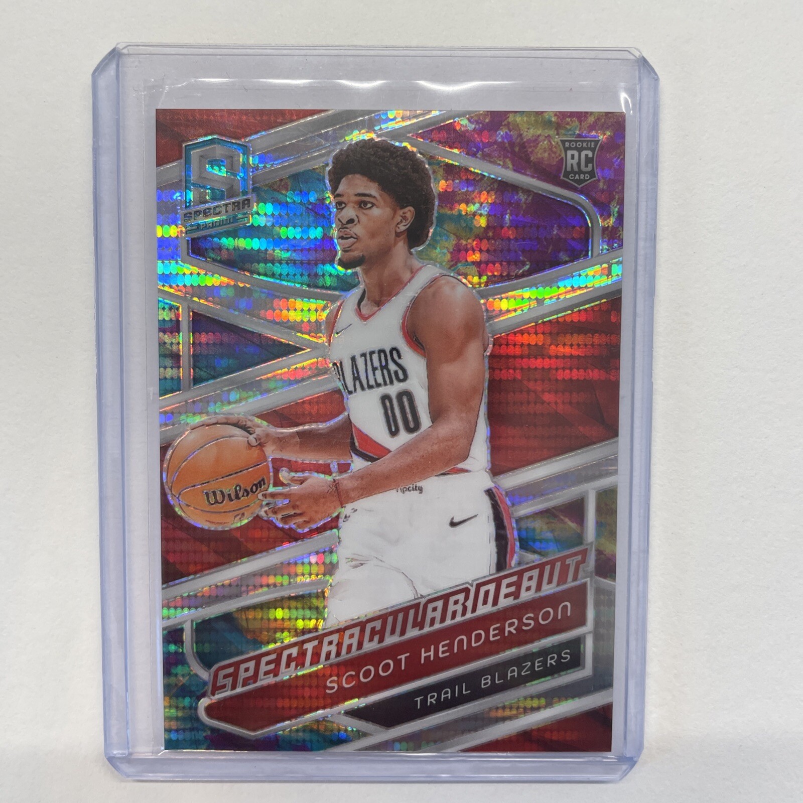 2023-2024 Spectra Scoot Henderson Celestial Spectacular Debut Rookie /125 #187