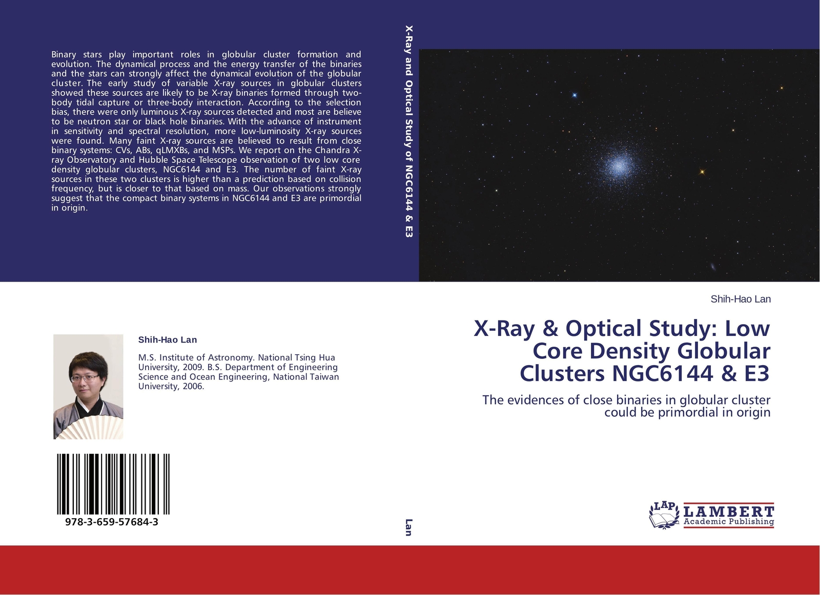 Thumbnail - Shih-hao Lan | X-ray & Optical Study: Low Core Density Globular