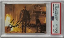 SIGNED Arnold Schwarzenegger The Terminator Print Photograph PSA DNA AUTOGRAPHED