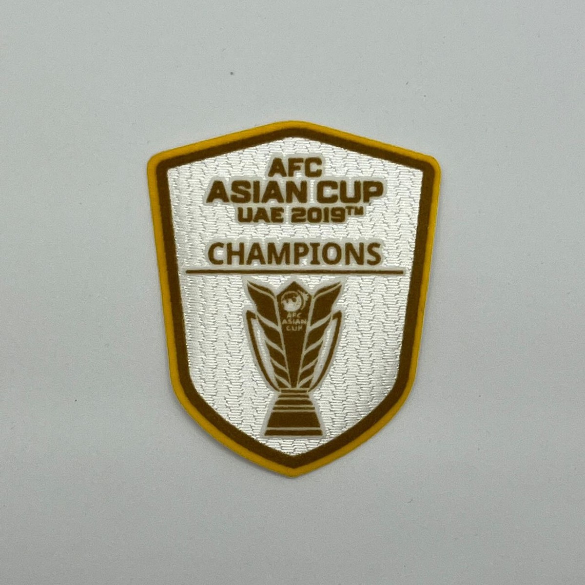 Official Qatar AFC Asian Cup Champions 2019 Patch