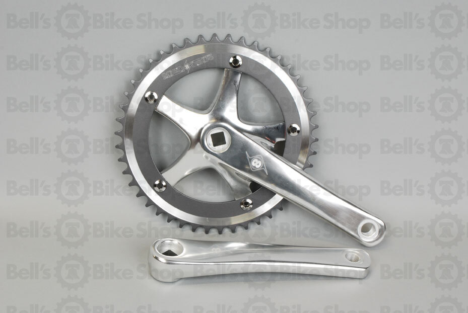 Origin8 TRACKSTAR Crankset SILVER 170mm 46T Track Crank