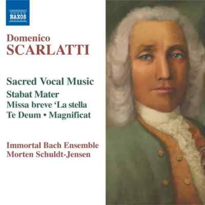 CD Immortal Bach Ensemble , Morten Schuldt-Jensen Scarlatti, Sacred Voal Music.