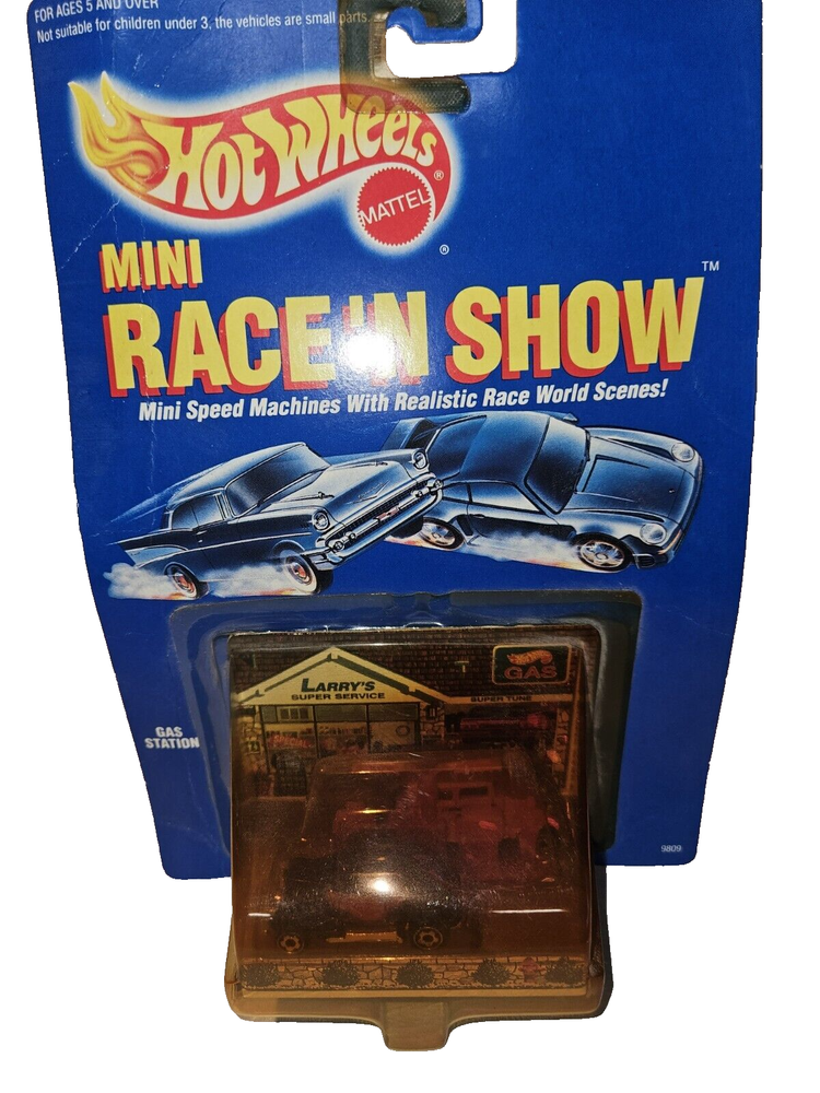 Hot Wheels 1989 Mini Race `N Show Finish Line #9809