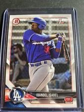 Ibandel Isabel- 1st Bowman Prospect- BP47-LA Dodgers- Bowman Near Mint MLB