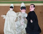 60's - 18 CHALK AND FABRIC PUPPETS. SEE PHOTO - BROTHERS FERRAIOLO - SALERNO