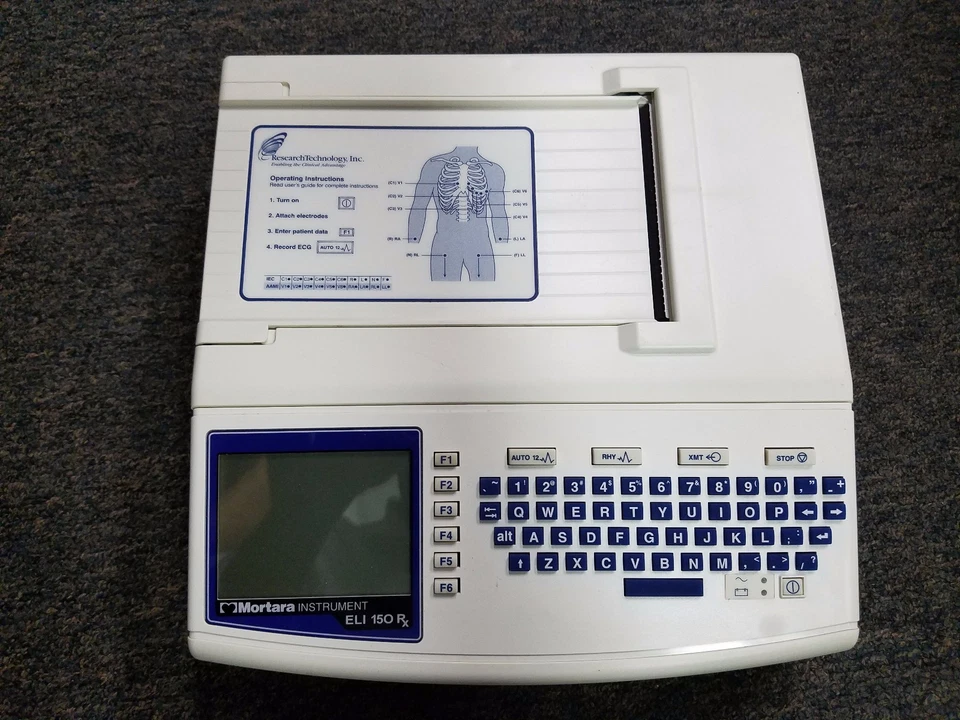 Máquina Ekg Mortara Eli 150rx (máquina de demostración) 1 año de garantía