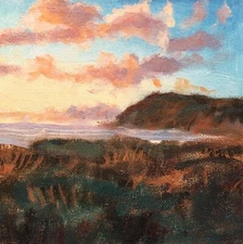 original oil on canvas landscape painting