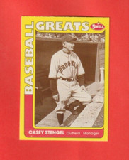 1991 Swell Baseball Greats # 136 Casey Stengel BROOKLYN DODGERS