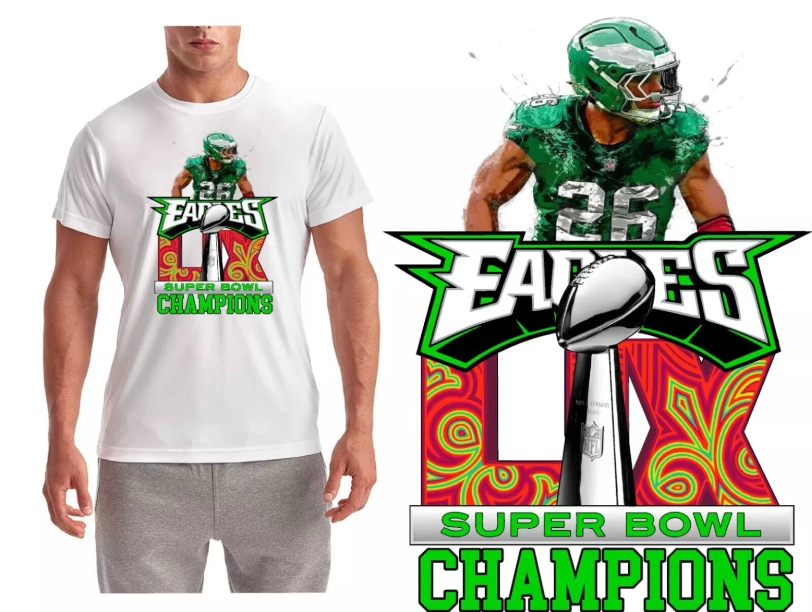 Philidelphia Eagles Super Bowl Shirt