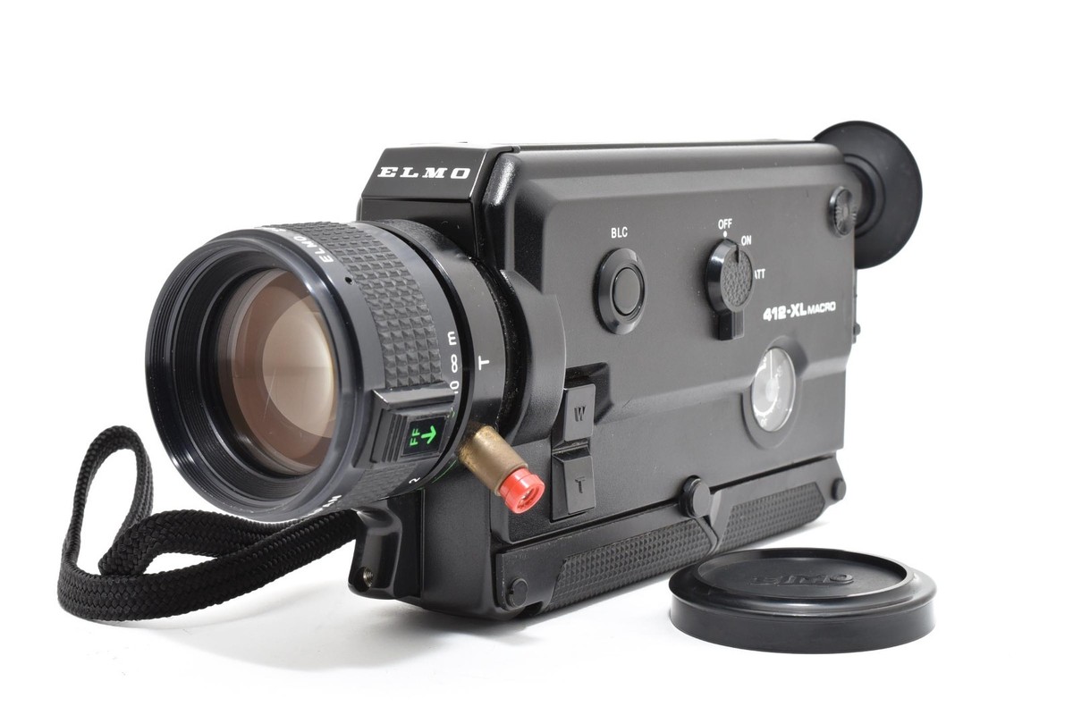 Elmo 412-XL Macro Super 8 Film Camera XL [Exc++] | eBay
