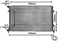 Van Wezel MotorküHler Mit ZubehöR (58002204) FüR Vw Golf Plus V Seat Leon Caddy