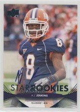 2012 Upper Deck Star Rookies Auto AJ Jenkins #151 Auto b6s