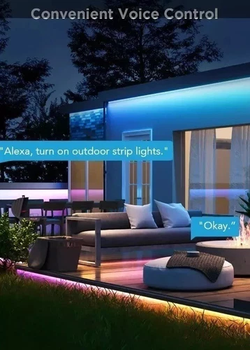 GOVEE H6173 Outdoor Smart LED Strip Light 65.5 ft (20m) IP65 Waterproof - Z03 - Picture 4 of 6