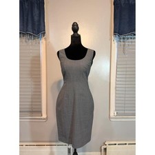 Express Design Studio Gray Sheath Dress Womens Size 4 Sleeveless Work Career