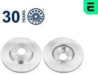 2X Bremsscheibe Optimal BS-9072C 2 Bremsscheiben Vorderachse Vorne