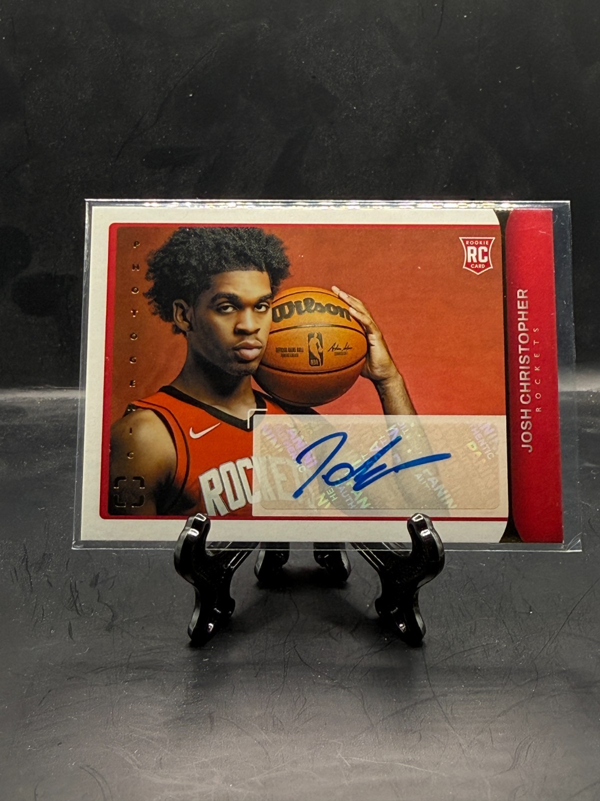 2021-22 Panini Photogenic Josh Christopher Rookie Signatures Auto Autograph RC
