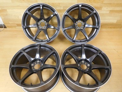 JDM 16-470Reverse-dish CST ZERO-1 HYPER 18in 9.5J +15 4Book R34 R33 Sk No Tires