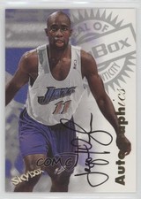 1997-98 Skybox Premium Autographics Jacque Vaughn Auto 0ot