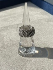 Tiffany and Co Sterling Silver Somerset Mesh Chain Ring Size 6